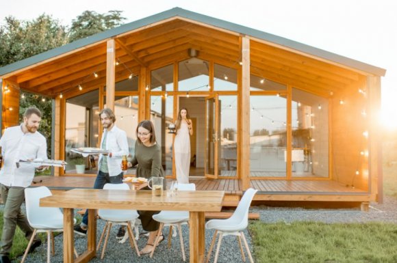 Pose de terrasse en bois exotique à Aix-les-Bains