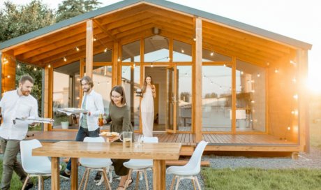 Pose de terrasse en bois exotique à Aix-les-Bains